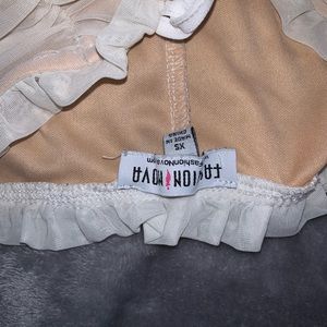 Fashion Nova lace dress in white